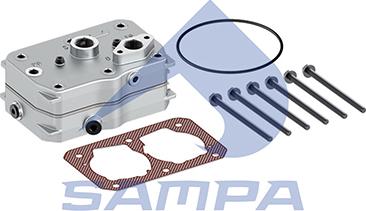 Sampa 093.394 - Cilindru galva, Gaisa kompresors www.autospares.lv