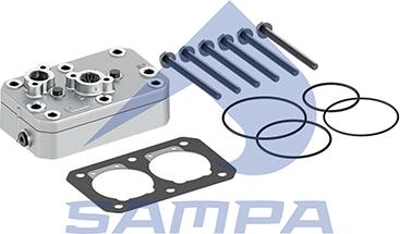 Sampa 093.388 - Cilindru galva, Gaisa kompresors www.autospares.lv