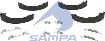 Sampa 092.814 - Bremžu loku kompl., Stāvbremze www.autospares.lv