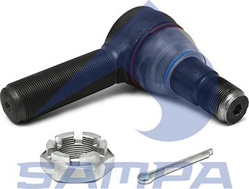 Sampa 097.084 - Наконечник рулевой тяги, шарнир www.autospares.lv