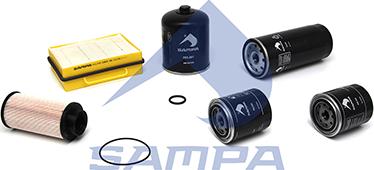 Sampa 040.710 - Filtrs-Komplekts www.autospares.lv