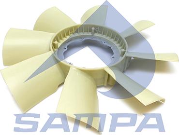 Sampa 041.400 - Ventilators, Motora dzesēšanas sistēma www.autospares.lv