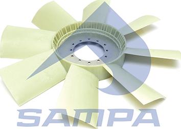 Sampa 041.399 - Ventilators, Motora dzesēšanas sistēma www.autospares.lv