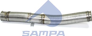 Sampa 041.251 - Gofrēta caurule, Izplūdes gāzu sistēma www.autospares.lv