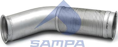 Sampa 041.252 - Gofrēta caurule, Izplūdes gāzu sistēma www.autospares.lv