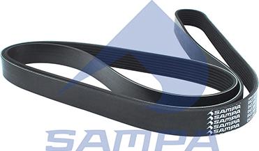 Sampa 043.097 - Ķīļrievu siksna www.autospares.lv