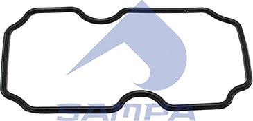 Sampa 043.361 - Прокладка, крышка картера (блок-картер двигателя) www.autospares.lv