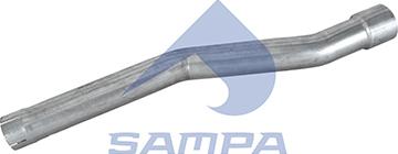 Sampa 054.168 - Izplūdes caurule www.autospares.lv