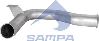 Sampa 054.136 - Izplūdes caurule www.autospares.lv