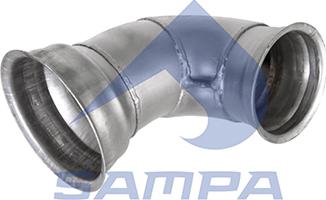 Sampa 054.123 - Izplūdes caurule www.autospares.lv