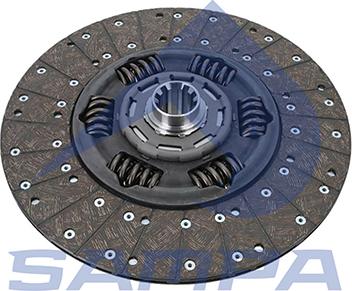 Sampa 054.335 - Sajūga disks www.autospares.lv