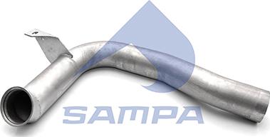 Sampa 050.483 - Izplūdes caurule www.autospares.lv