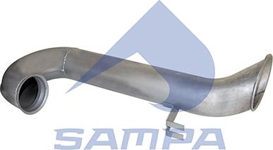 Sampa 050.435 - Izplūdes caurule www.autospares.lv