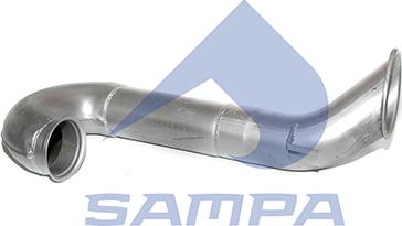 Sampa 050.438 - Izplūdes caurule www.autospares.lv