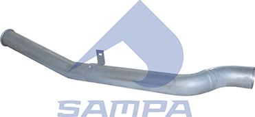 Sampa 050.437 - Izplūdes caurule www.autospares.lv