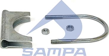 Sampa 050.582 - Remkomplekts, Izplūdes caurule www.autospares.lv