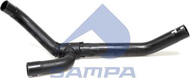 Sampa 050.257 - Šļūtene, Apsildes sistēmas siltummainis www.autospares.lv