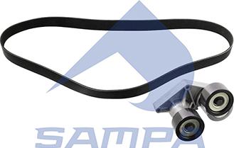 Sampa 050.724 - Ķīļrievu siksnu komplekts www.autospares.lv