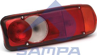 Sampa 051.478 - Aizmugurējais lukturis www.autospares.lv