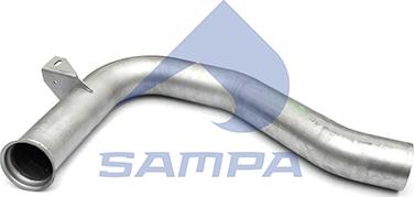 Sampa 051.005 - Izplūdes caurule www.autospares.lv