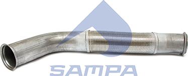 Sampa 051.006 - Gofrēta caurule, Izplūdes gāzu sistēma www.autospares.lv