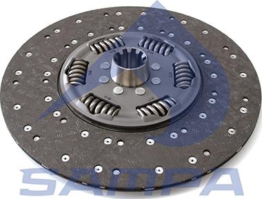 Sampa 051.104 - Sajūga disks www.autospares.lv