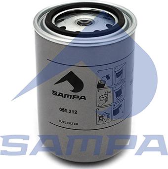 Sampa 051.212 - Degvielas filtrs www.autospares.lv