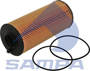 Sampa 053.291 - Eļļas filtrs www.autospares.lv