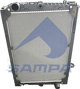 Sampa 053.251 - Radiators, Motora dzesēšanas sistēma www.autospares.lv