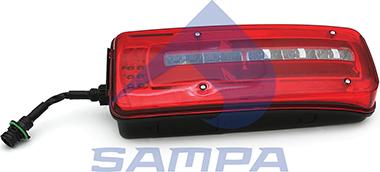 Sampa 052.073 - Aizmugurējais lukturis www.autospares.lv