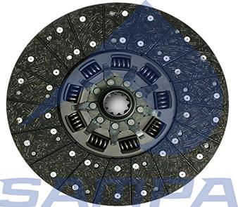 Sampa 064.458 - Sajūga disks www.autospares.lv