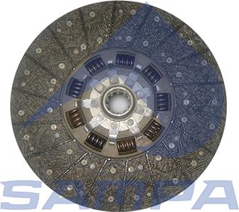 Sampa 064.464 - Sajūga disks www.autospares.lv