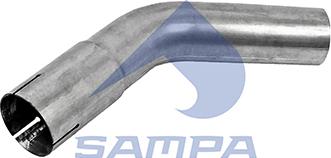 Sampa 064.388 - Izplūdes caurule www.autospares.lv