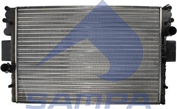 Sampa 066.159 - Radiators, Motora dzesēšanas sistēma www.autospares.lv