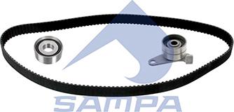 Sampa 060.758 - Zobsiksnas komplekts www.autospares.lv