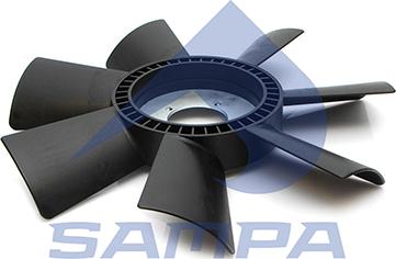 Sampa 061.008 - Ventilators, Motora dzesēšanas sistēma www.autospares.lv