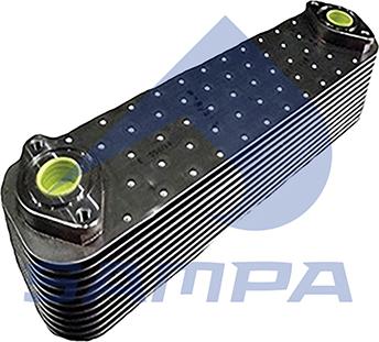 Sampa 063.427 - Eļļas radiators, Motoreļļa www.autospares.lv