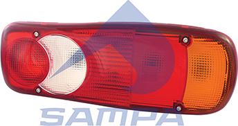 Sampa 062.490 - Aizmugurējais lukturis www.autospares.lv