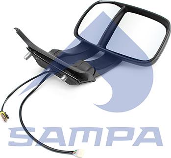 Sampa 062.126 - Ārējais atpakaļskata spogulis www.autospares.lv