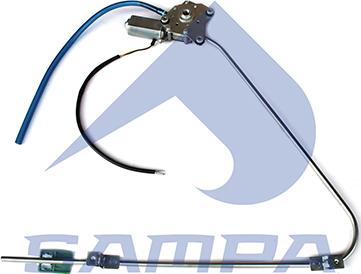 Sampa 062.220 - Stikla pacelšanas mehānisms www.autospares.lv