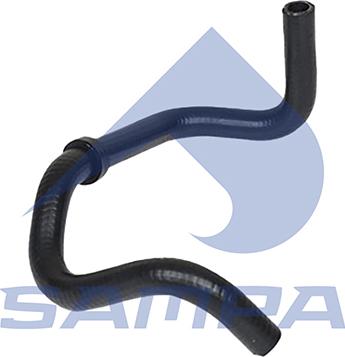 Sampa 067.378 - Šļūtene, Apsildes sistēmas siltummainis www.autospares.lv