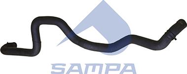 Sampa 005.042 - Šļūtene, Apsildes sistēmas siltummainis www.autospares.lv