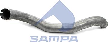 Sampa 010.447 - Izplūdes caurule www.autospares.lv