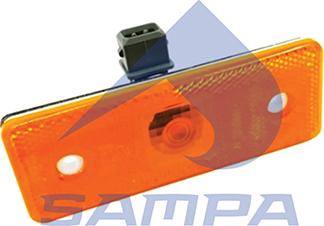 Sampa 010.1680 - Sānu gabarītlukturis www.autospares.lv