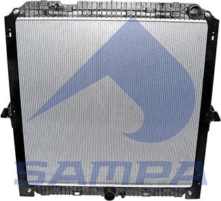 Sampa 010.1104 - Radiators, Motora dzesēšanas sistēma www.autospares.lv