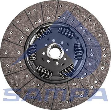 Sampa 010.3823 - Sajūga disks www.autospares.lv