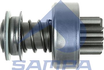 Sampa 010.2306 - Pinion, bendix, starter www.autospares.lv