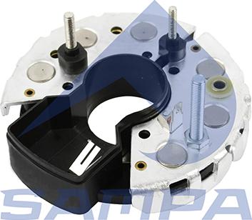 Sampa 010.2330 - Выпрямитель, диодный мост, генератор autospares.lv