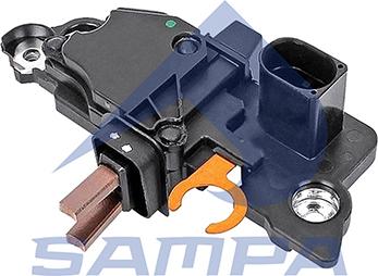 Sampa 010.2338 - Voltage regulator, alternator www.autospares.lv