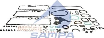 Sampa 011.743 - Blīvju komplekts, Motora bloks www.autospares.lv